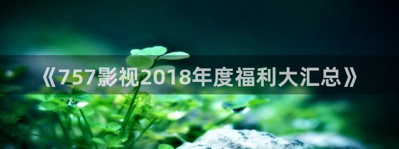 国产69视频在线：《757影视2018年度福利大汇总》